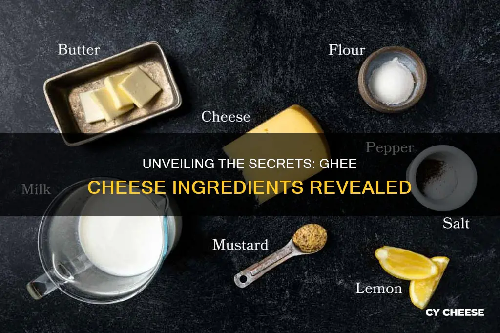 what is ghee cheese made of