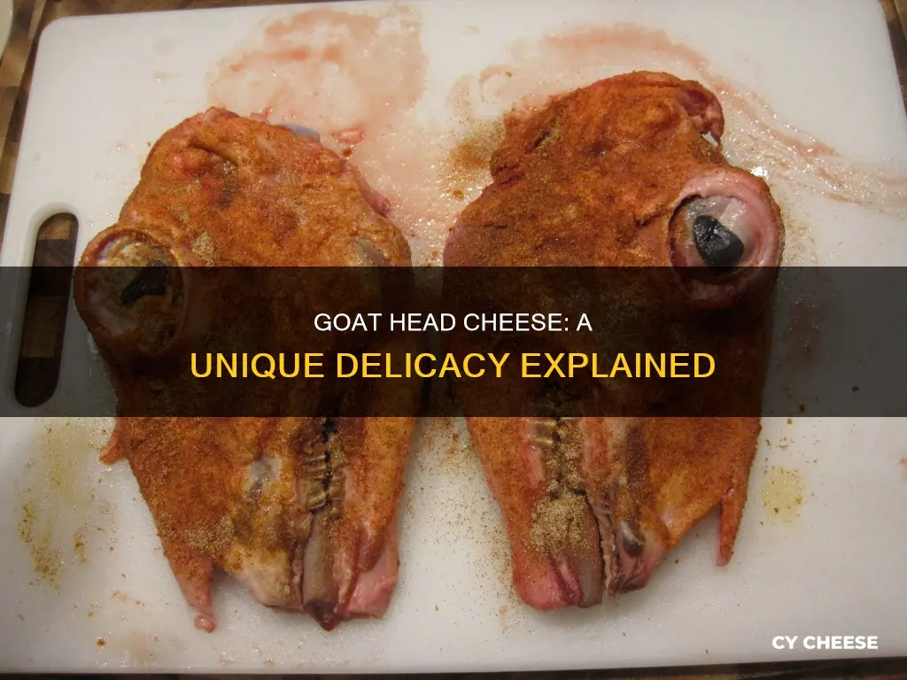 what is goat head cheese