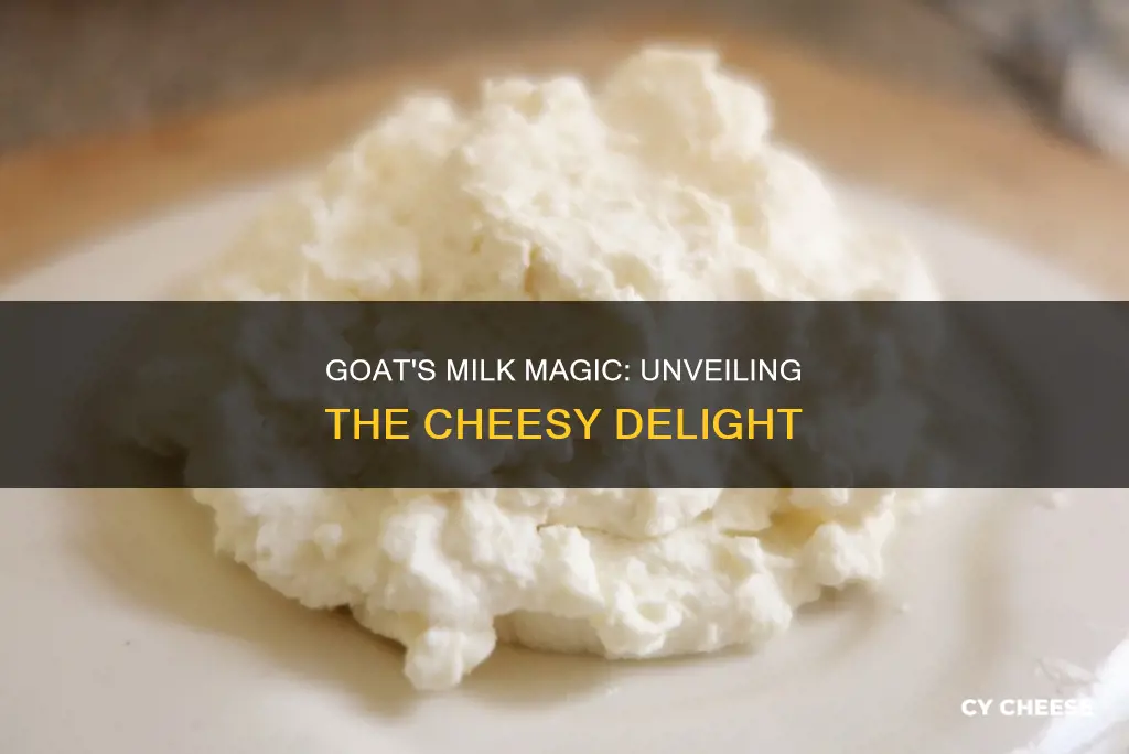 what is goats cheese curd