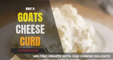 Goat Cheese Curd: A Tangy, Fresh Delight