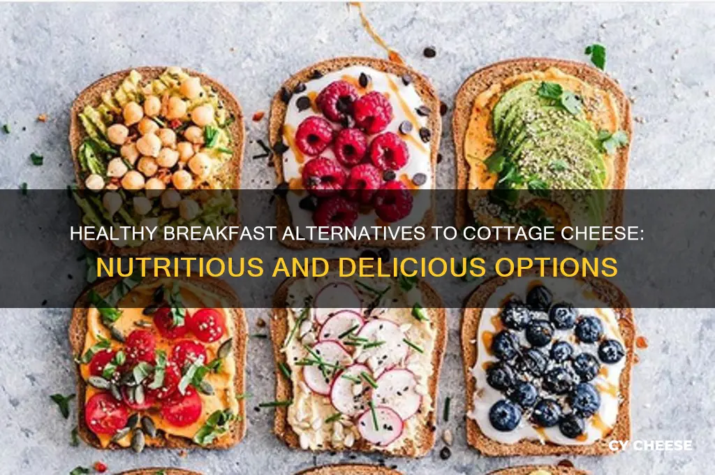 what is good breakfast replacement for footage cheese