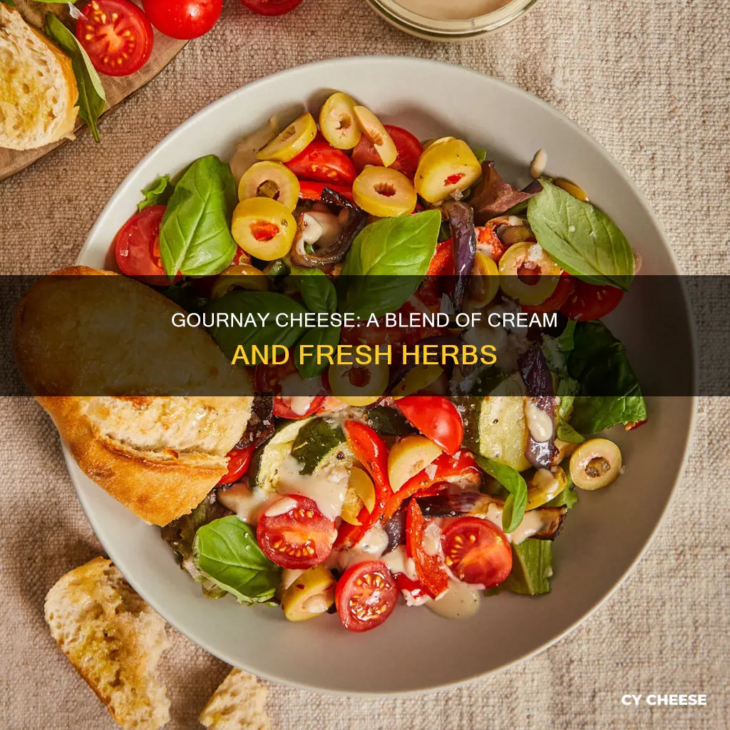 what is gournay cheese made from