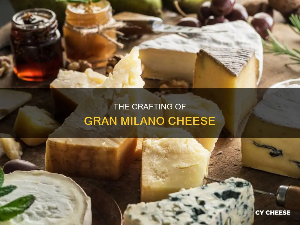 what is gran milano cheese made from