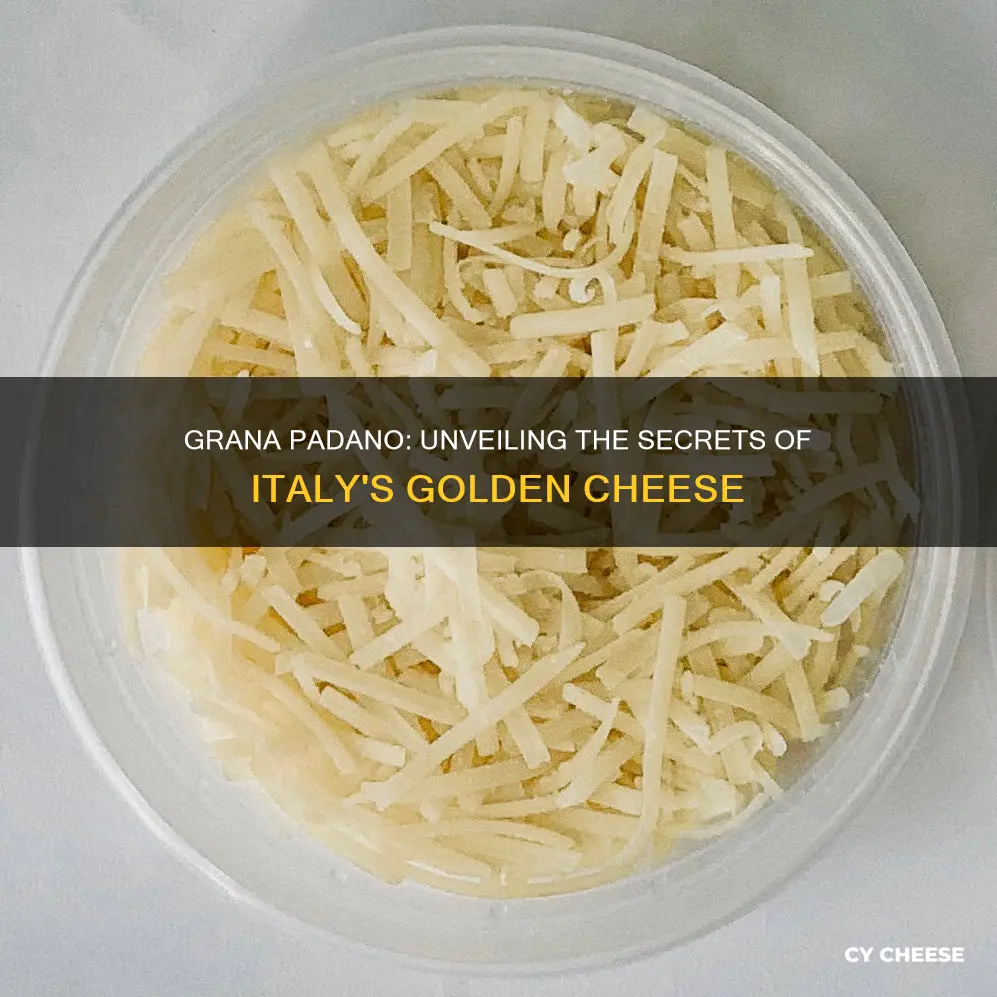 what is grana padano cheese made from