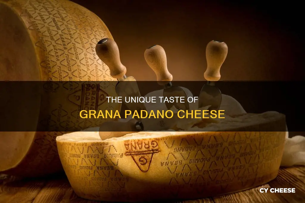 what is grana padano cheese taste like