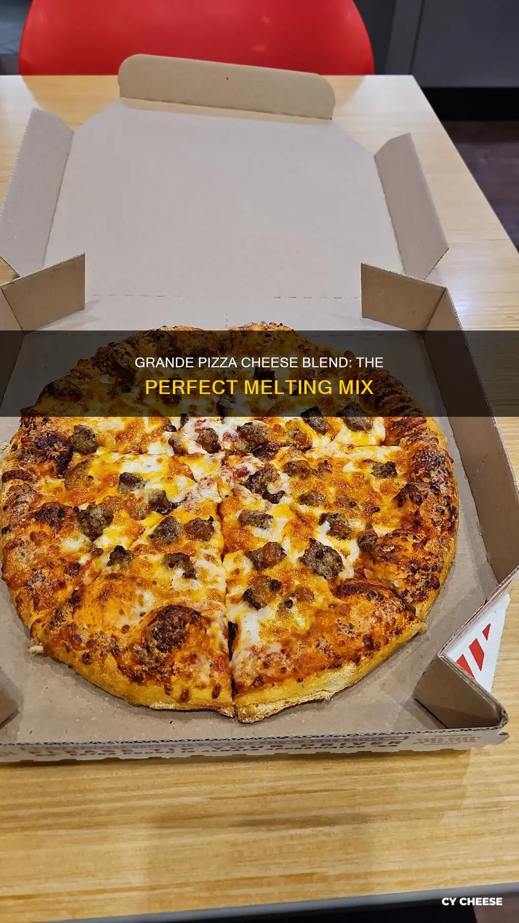 what is grande pizza cheese blend