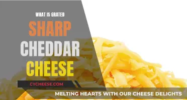 Unveiling the Secrets of Grated Sharp Cheddar Cheese