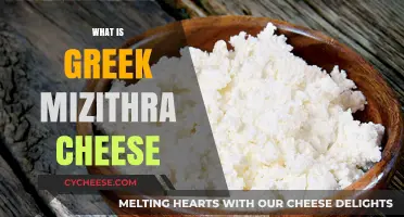 Discovering Greek Mizithra Cheese: A Traditional Delight and Its Uses