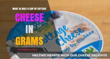 Half Cup Cottage Cheese: Gram Conversion Guide for Cooking
