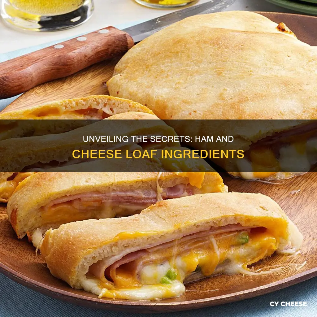 what is ham and cheese loaf made of