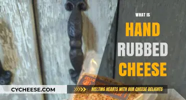 Hand-Rubbed Cheese: Unveiling the Art of Traditional Cheese Making