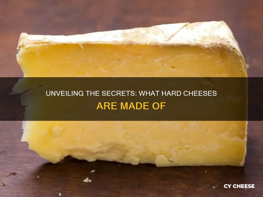 what is hard cheese made of