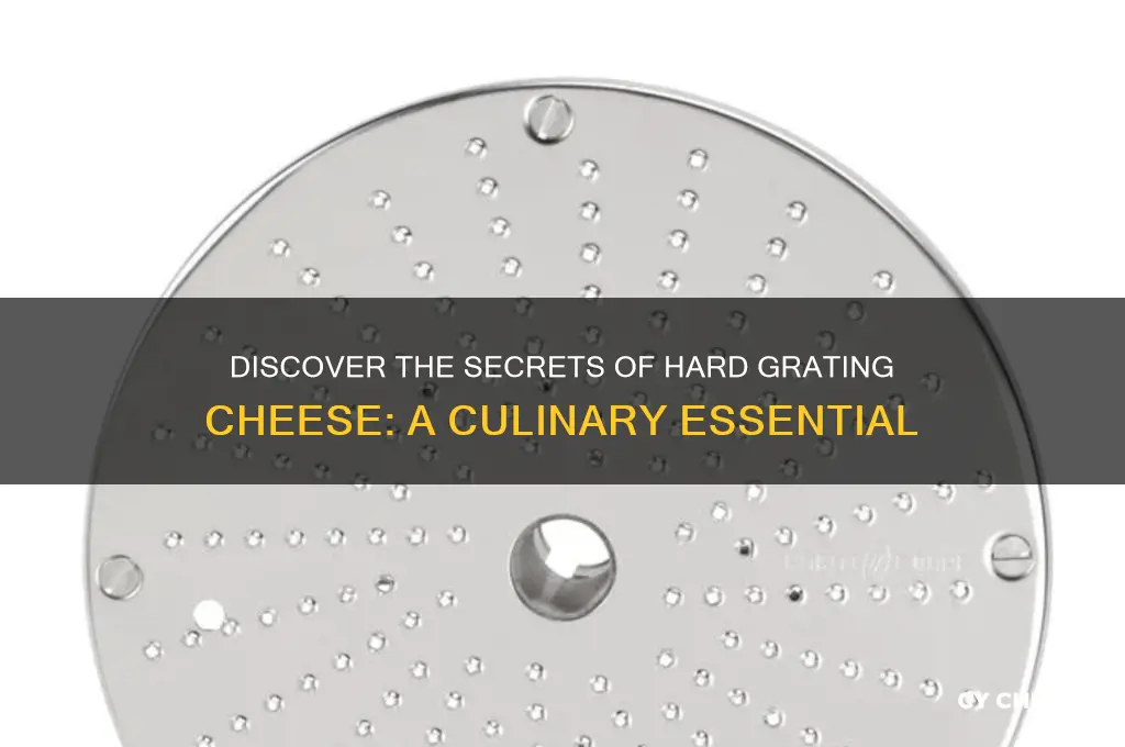 what is hard grating cheese