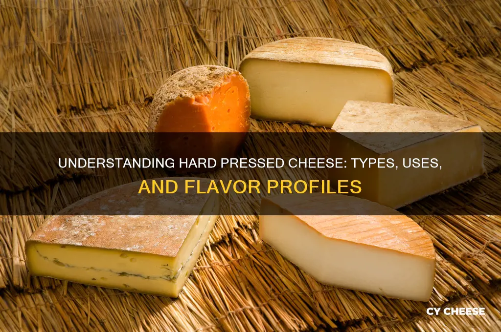 what is hard pressed cheese