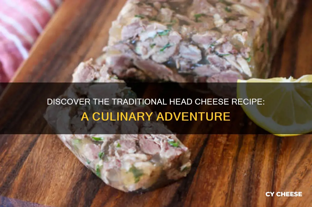 what is head cheese recipe
