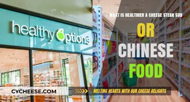 Cheese Steak Subs vs Chinese Food: Which is Healthier?