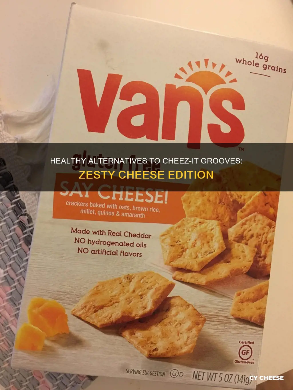 what is healthier than cheez it grooves zesty cheese