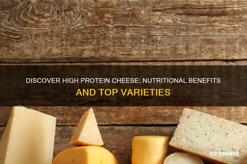 what is high protein cheese