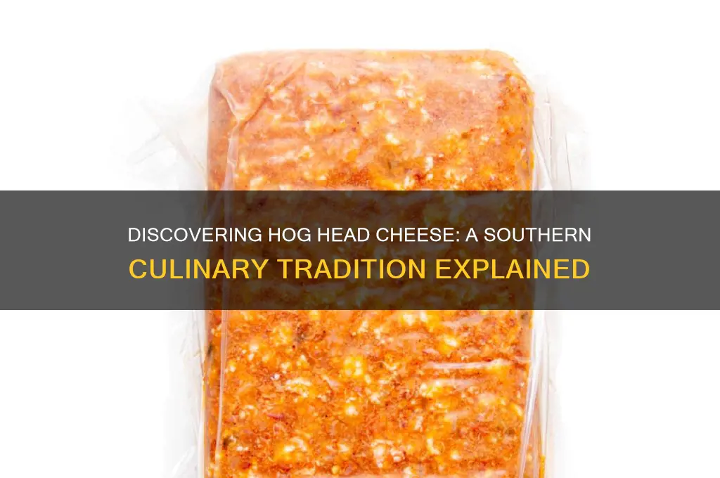 what is hog head cheese