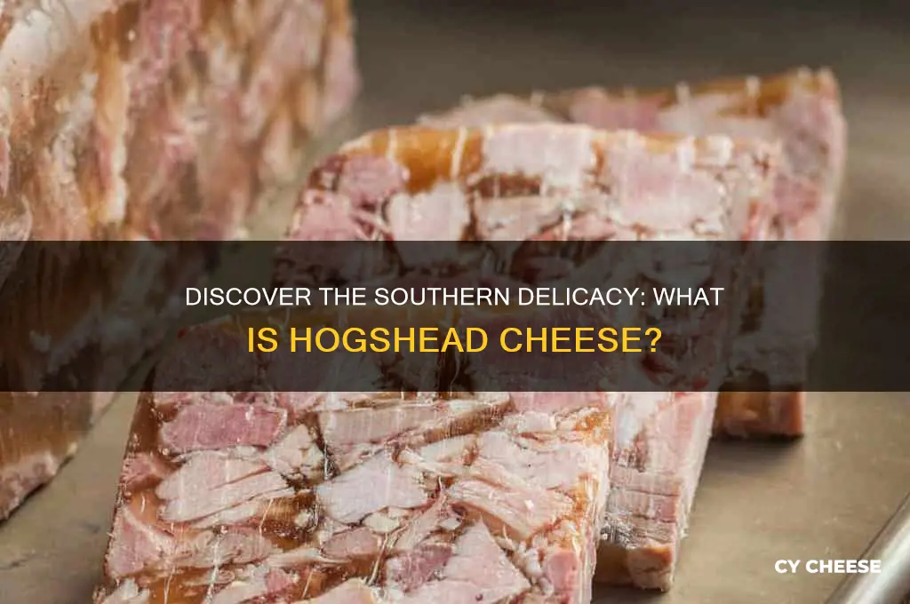 what is hogshead cheese