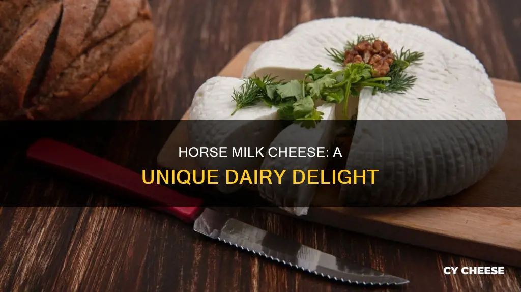what is horse milk cheese made of