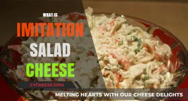 What is Imitation Salad Cheese? A Guide to This Unique Ingredient