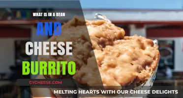 Unveiling the Delicious Simplicity of a Bean and Cheese Burrito