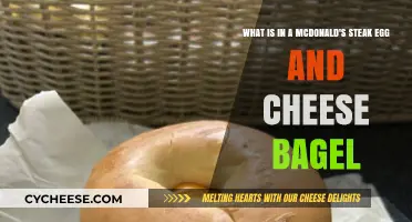 McDonald's Steak, Egg, and Cheese Bagel: Ingredients Breakdown