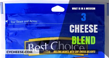 Discover the Cheesy Trio: Ingredients in Mexican 3 Cheese Blend