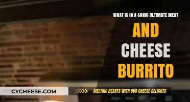 Sonic's Ultimate Meat and Cheese Burrito: Ingredients and Flavor Breakdown