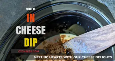 Exploring the Creamy Ingredients Inside Your Favorite Cheese Dip