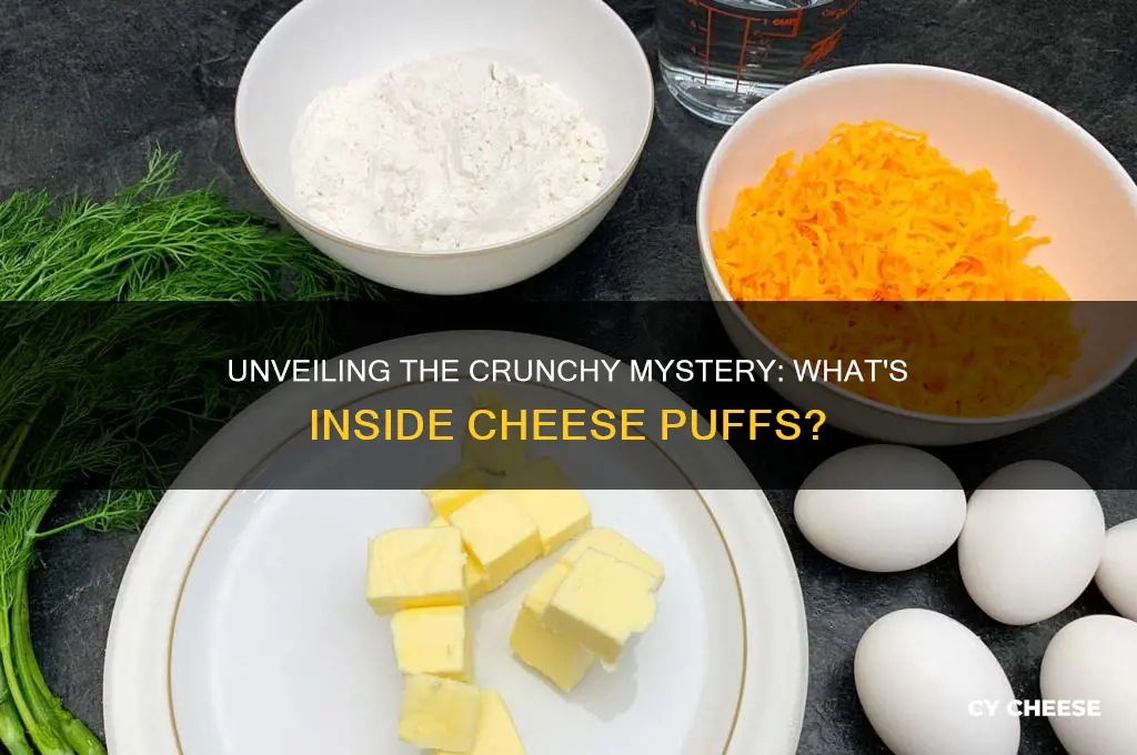 what is in cheese puffs
