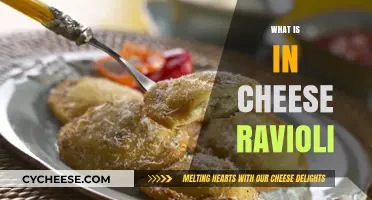 Exploring the Delicious Ingredients Inside Cheese Ravioli: A Tasty Breakdown
