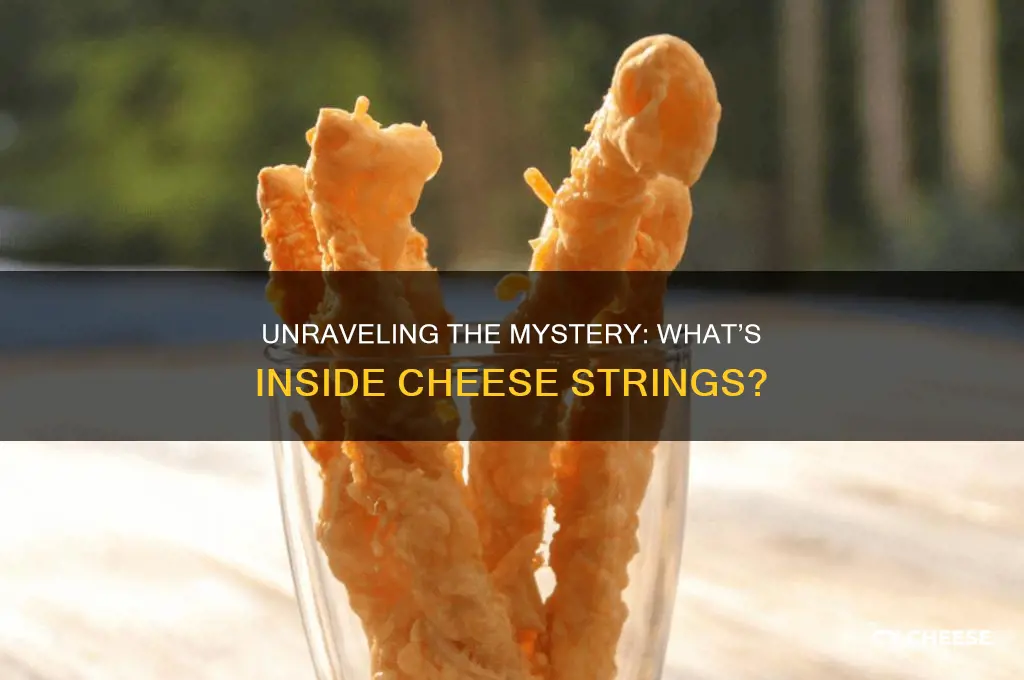 what is in cheese strings