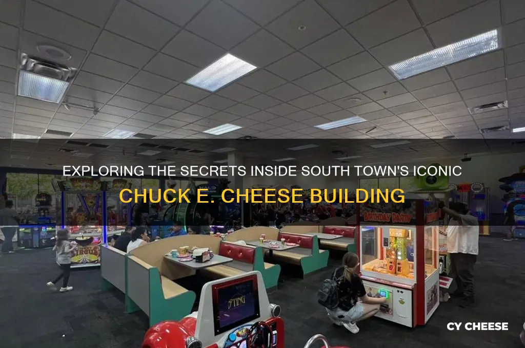 what is in chucky cheese building in south town