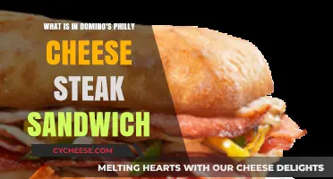 Discover the Delicious Ingredients in Domino's Philly Cheese Steak Sandwich