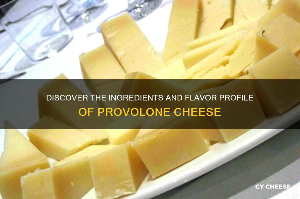 what is in provolone cheese