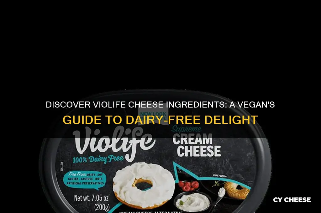 what is in violife cheese