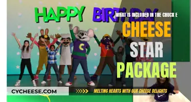 The Star Package: Chuck E. Cheese's Ultimate Party Experience