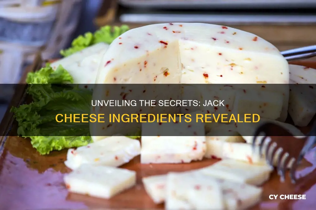 what is jack cheese made of