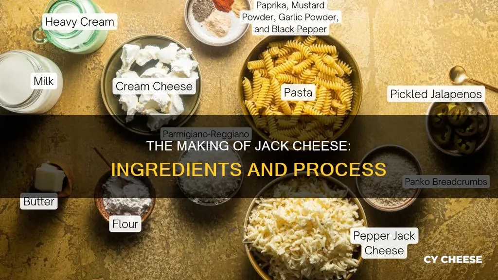 what is jack cheese made of