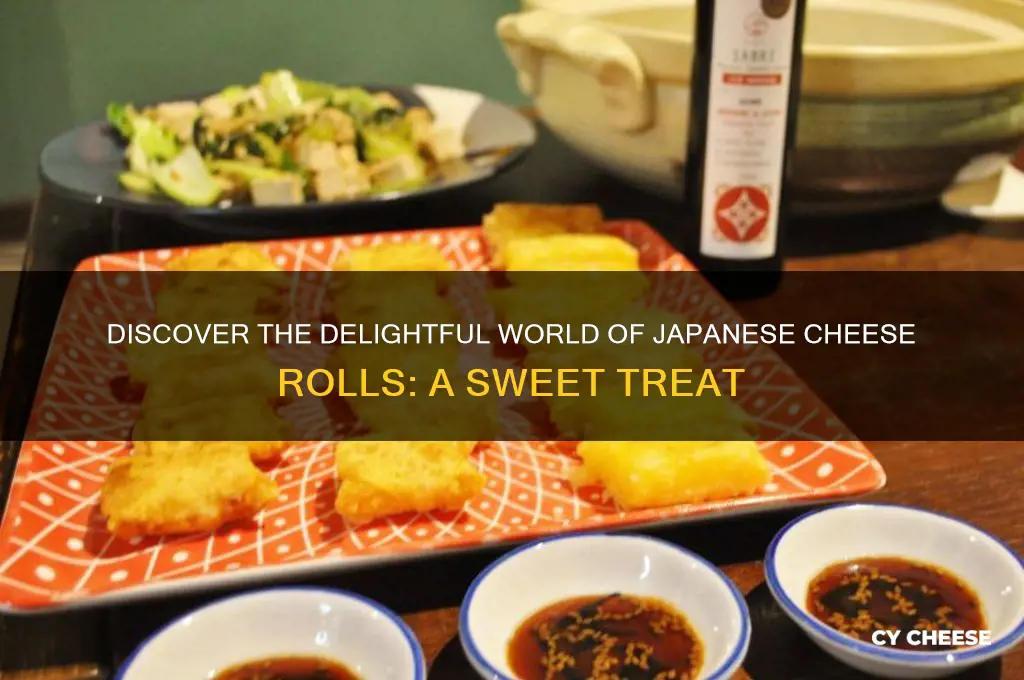 what is japanese cheese roll