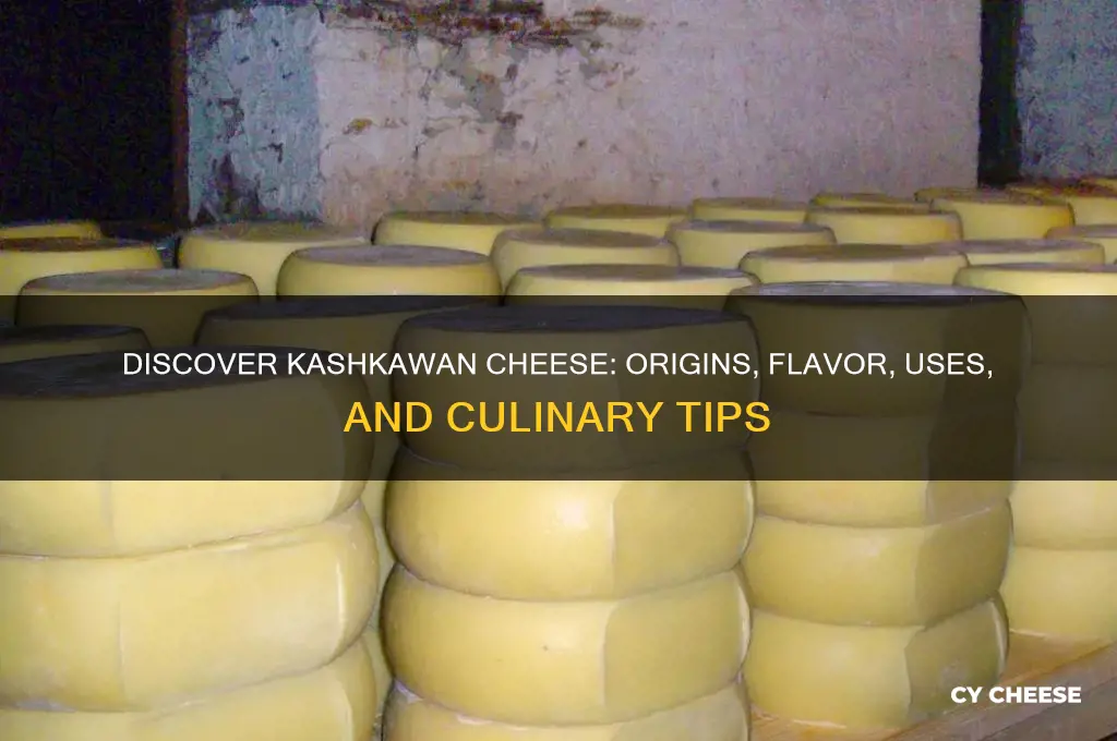 what is kashkawan cheese