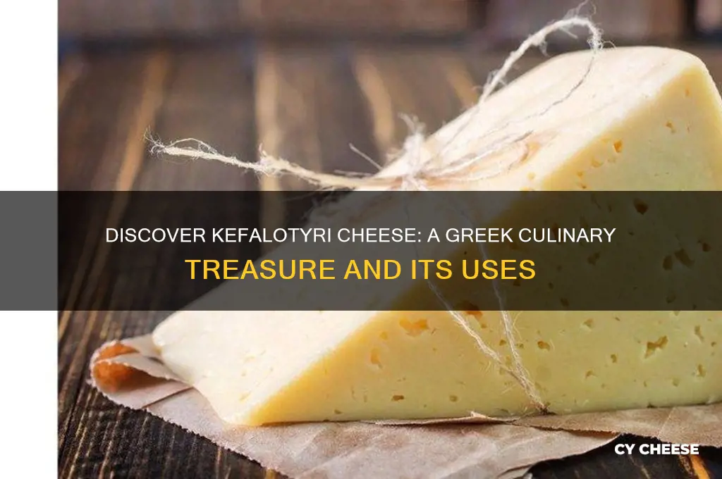 what is kefalotyri cheese