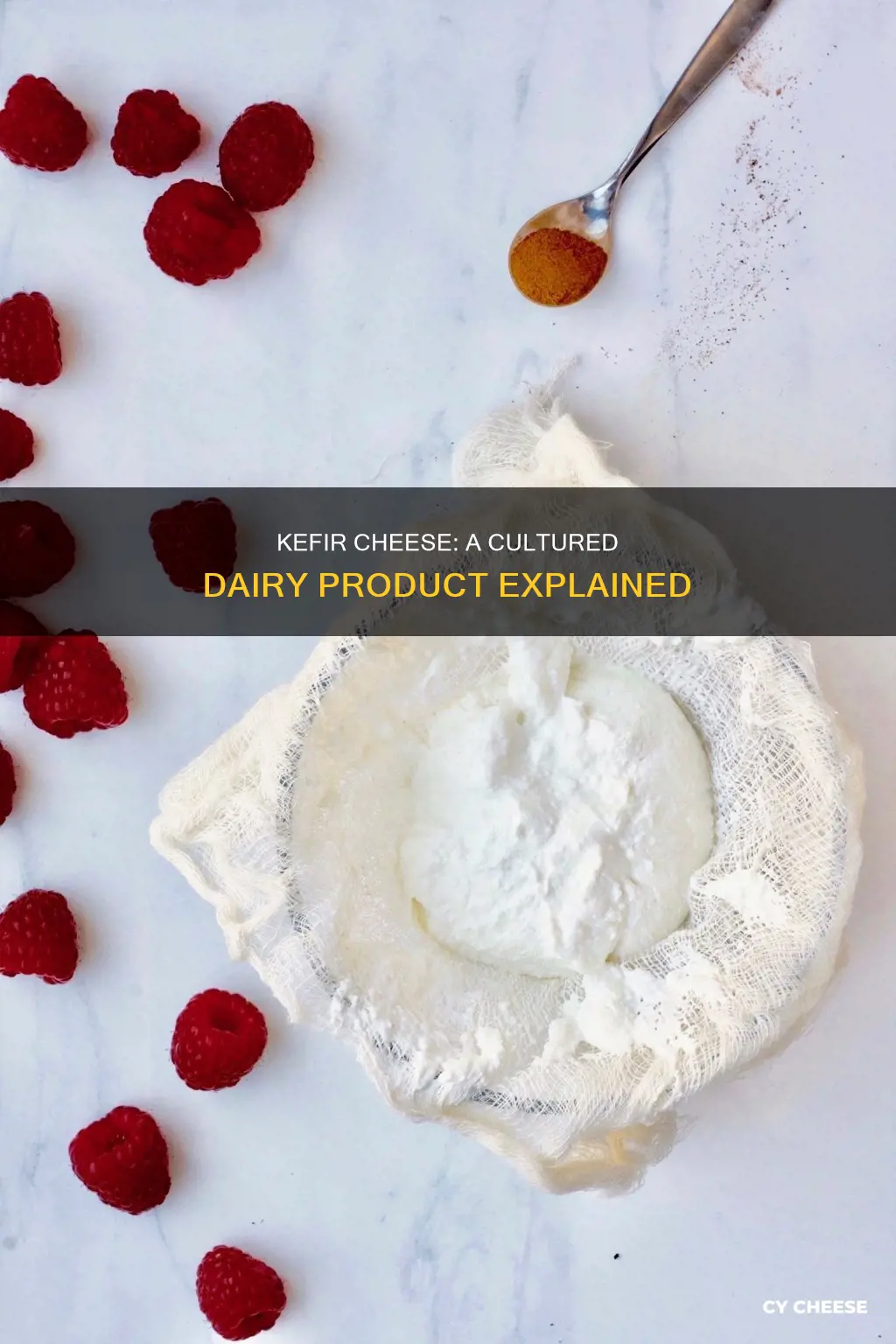 what is kefir cheese made of