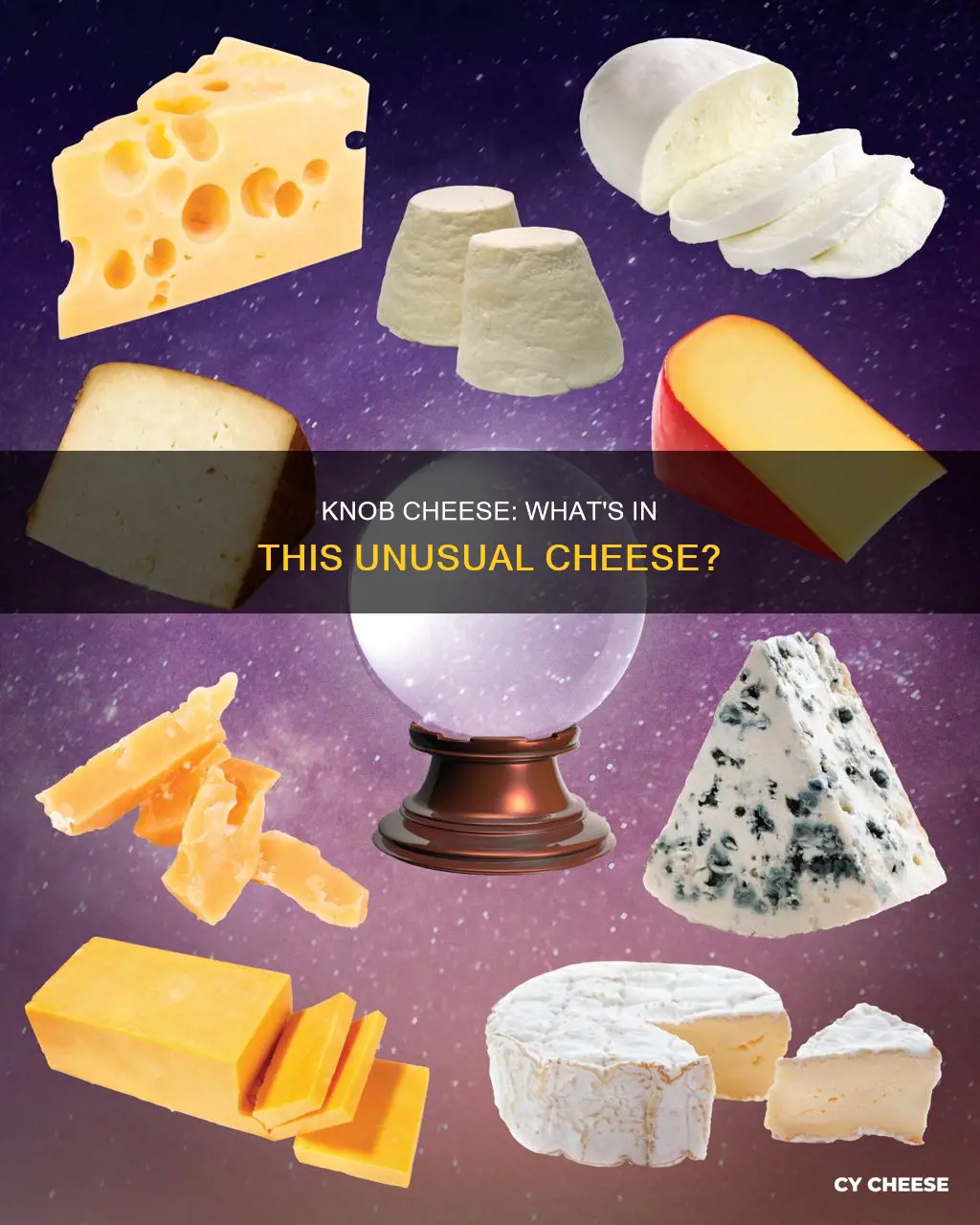 what is knob cheese made of