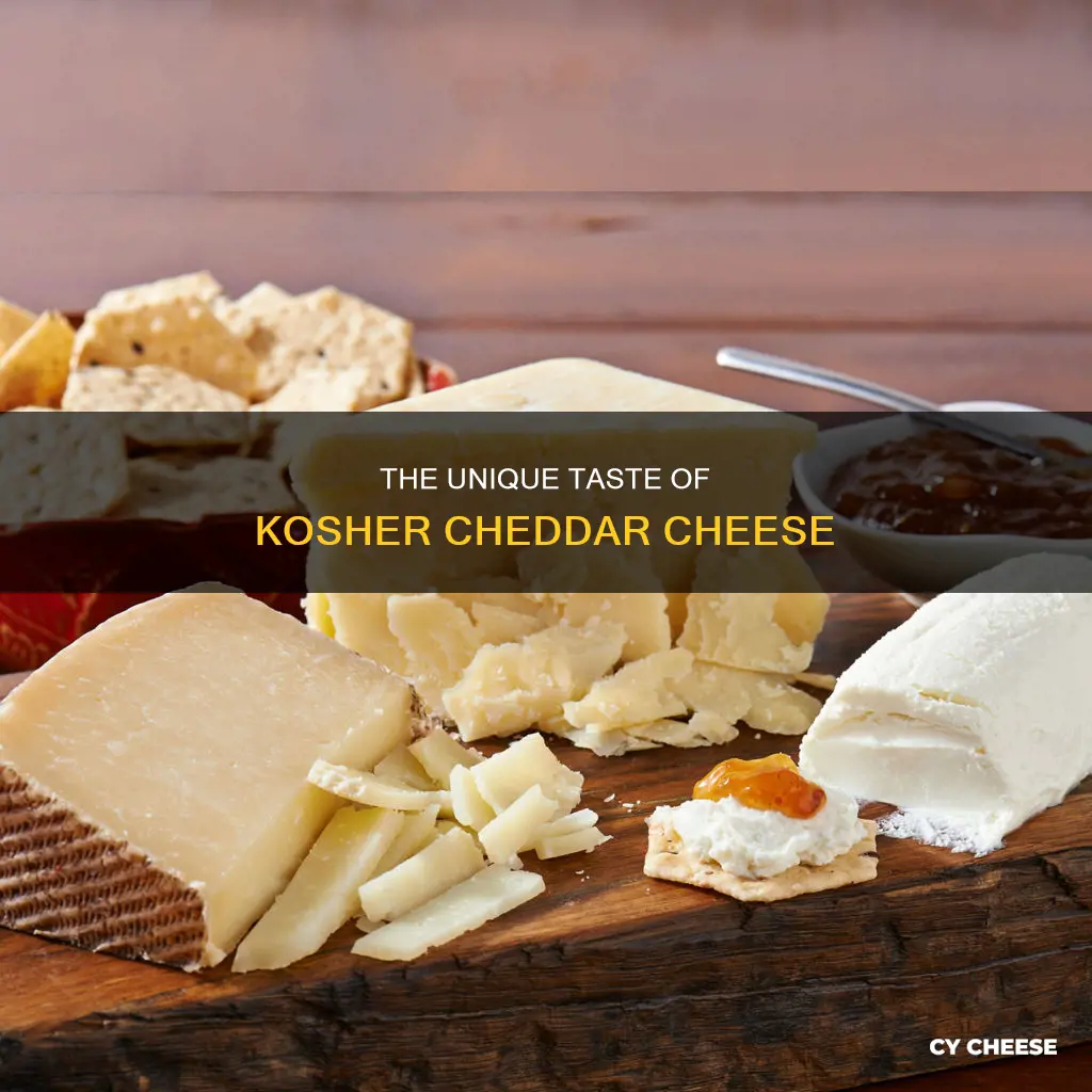what is kosher cheddar cheese