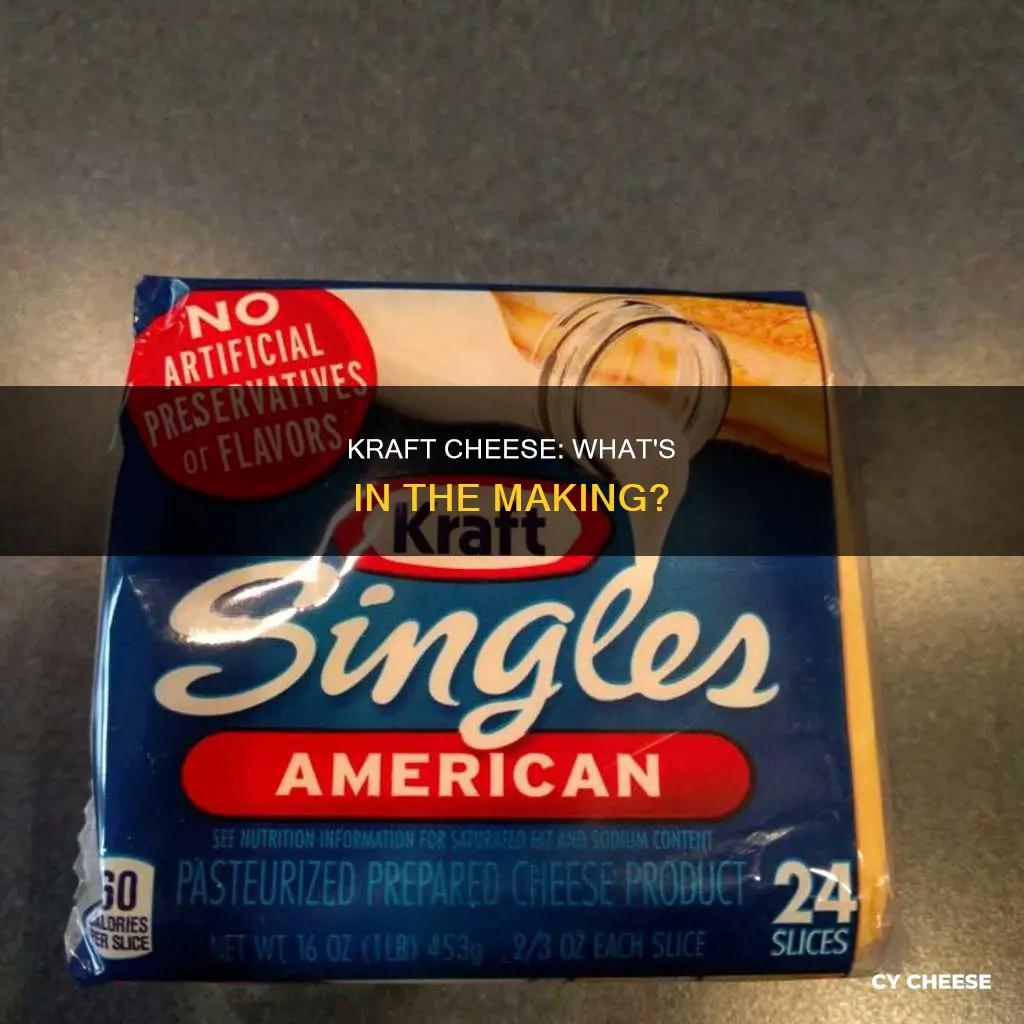 what is kraft cheese made if