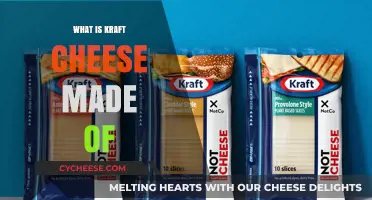 Unveiling Kraft Cheese: Ingredients and Manufacturing Process