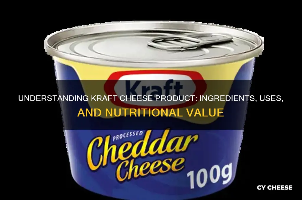 what is kraft cheese product